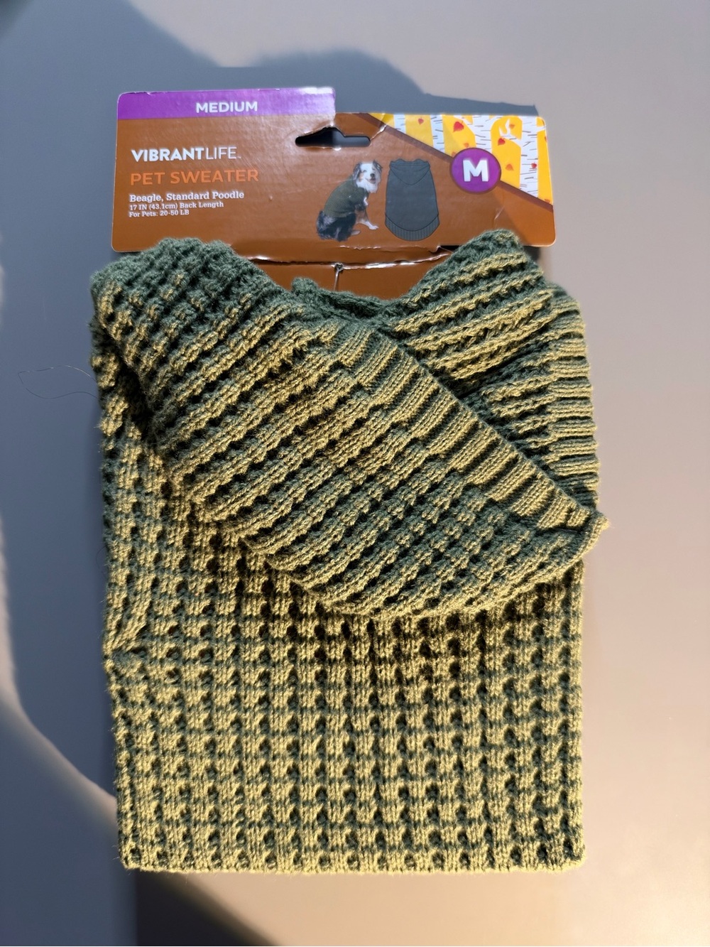 NWT Vibrant Life Pet Sweater 🐶💚 | Medium